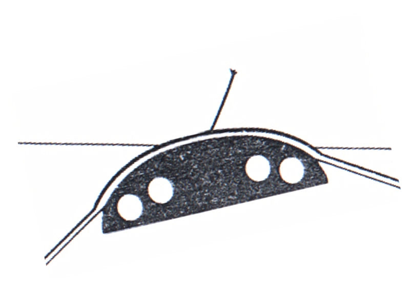 Opšte poznavanje vazduhoplova - Posmatrajući sliku br.6 odredite na koju stranu zaokreta jedrilica klizi.